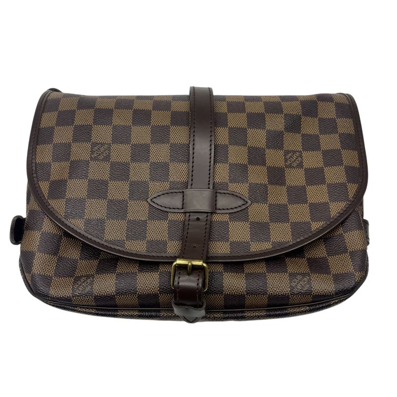 Louis Vuitton Spo Saumur 30 Saumur 30 Damier N48080 Brown Mb1015 Shoulder Bag