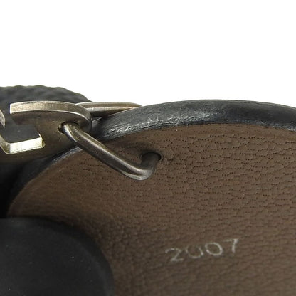 Hermes Bag Charm Leather Silver 925 Brown Wild Boar 2007 Ladies Women Hermes