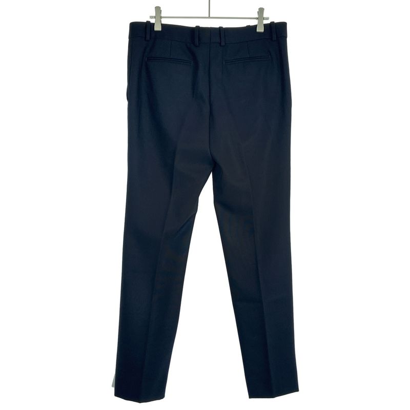Celine Center Crease Wool Trouser Pants 2 1o4 2945 Navy 38