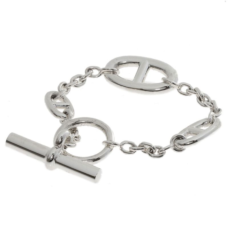 Hermes Chaine D'ancre Farandole Bracelet SV Ladies