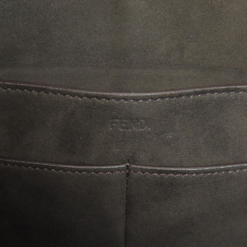 Fendi Origami Medium Zucca Pattern Tote Bag Canvas Women