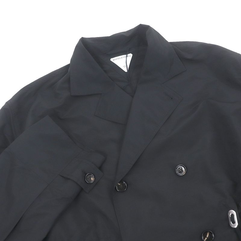 Bottega Veneta 23SS 735905 Technical Nylon Double Breasted