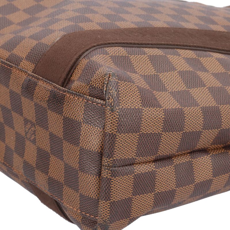 Louis Vuitton Cabas Bobol Damier Tote Bag Damier Canvas N52006 Brown Ladies