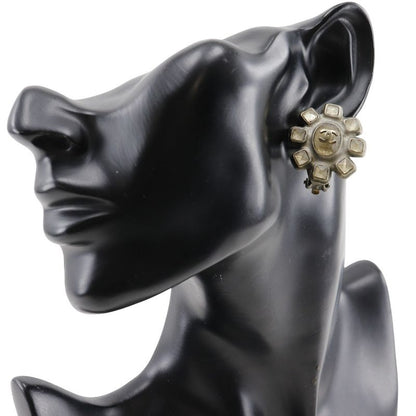 Chanel Coco Mark Metal Silver 10C Ladies 20.3g Earring