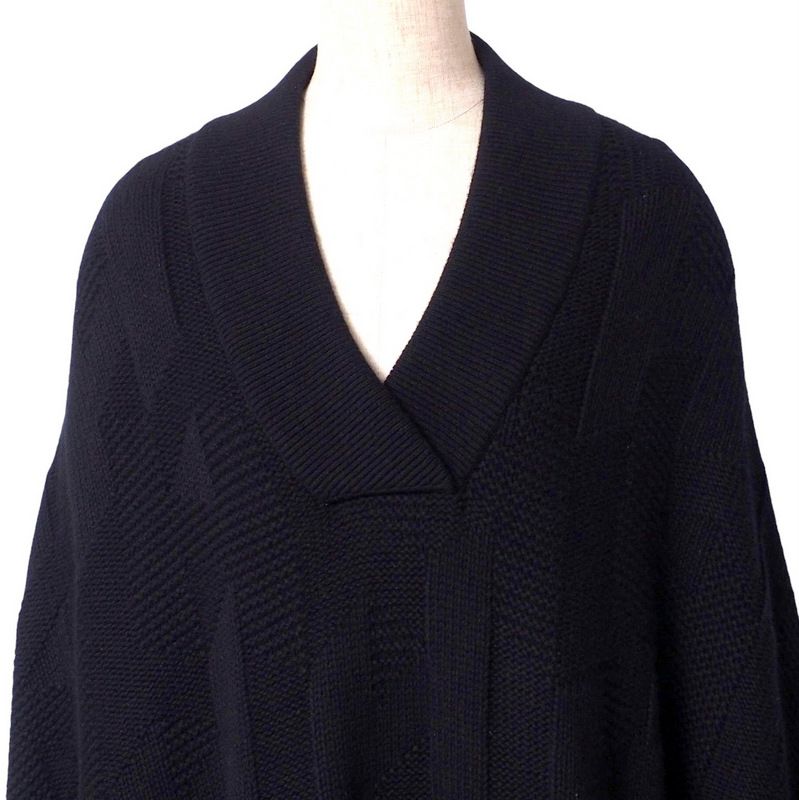 Hermes Knit Size 34 Pullover Poncho Cape Made In Italy 20241225 Ra2519