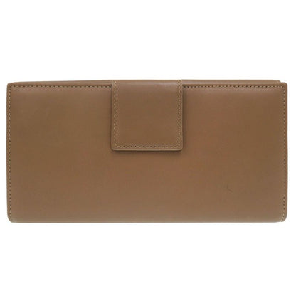 Bulgari Colore Trifold Long Wallet W Hook 33385 Long Leather Brown 1242 Bvlgari