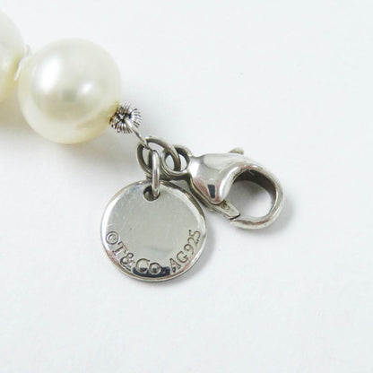 Tiffany & Co Necklace Freshwater Pearl Ag925 White Silver