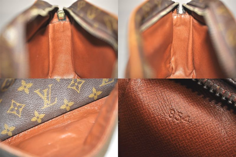 Louis Vuitton Monogram Compiègne 23 Clutch Handbag M51847 Junk 2958n