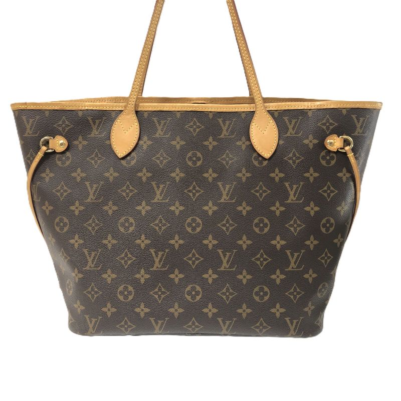 Louis Vuitton M40995 Monogram Neverfull MM Tote Bag Monogram Canvas with Pouch