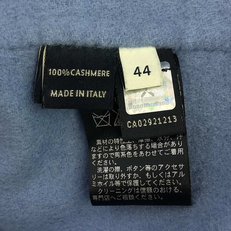 Fendi - Cashmere Real Fur Long Coat - 44 - Black - Women