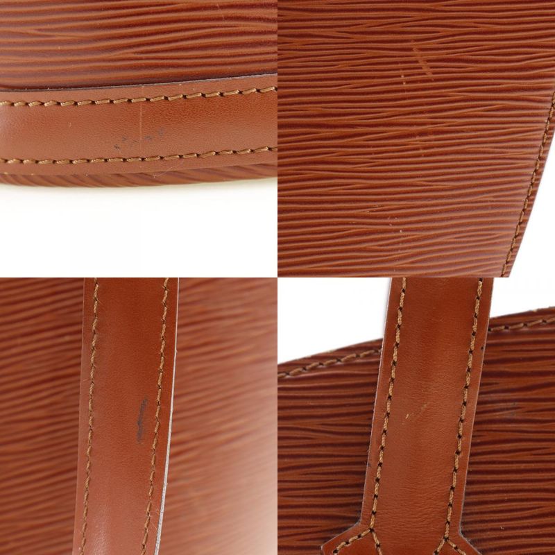 Louis Vuitton Saint-jacques M52273 Epi Leather Kenyan Brown Vi1915 Ladies
