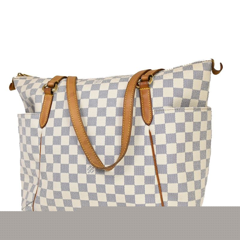 Louis Vuitton Shoulder Bag Totally MM Damier Azure N5126220 Fa324