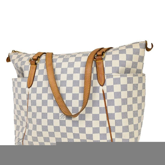 Louis Vuitton Shoulder Bag Totally MM Damier Azure N5126220 Fa324