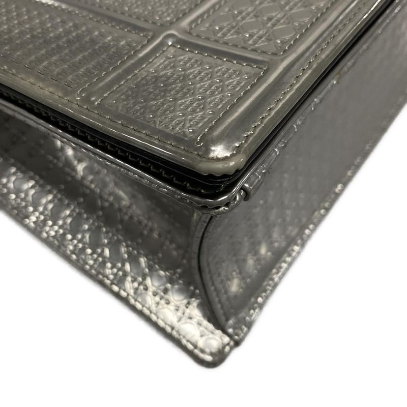 Dior/christian Dior Shoulder Bag Diorama Silver Chain Shoulder Leather