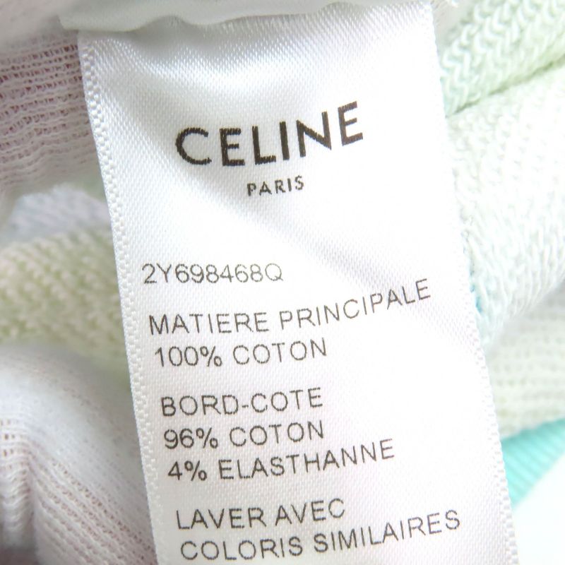 Celine 22SS 2y698468q Marcelo Lavin Heavenly Days Cotton Fleece Print Loose