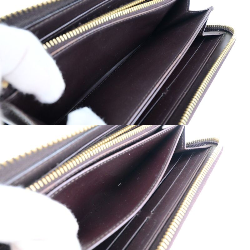 Louis Vuitton Wallet Zippy Wallet Amarante Enamel Leather Vernis M93522 67eb376