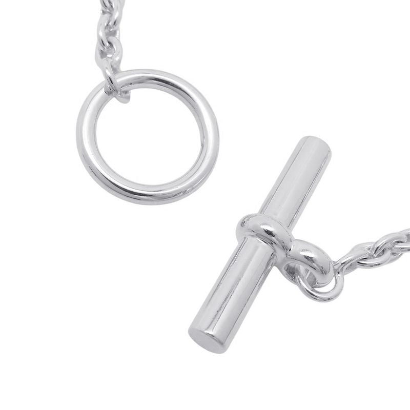 Hermes Bracelet Chaine D'ancre Farandole Silver XS