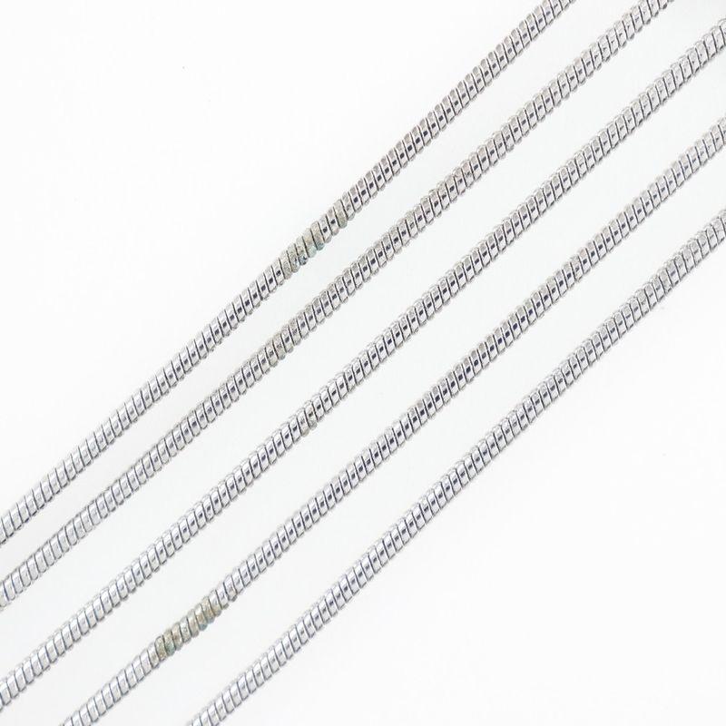 Dior Trotter 5strands Metal Silver Women's 56.8g Choker