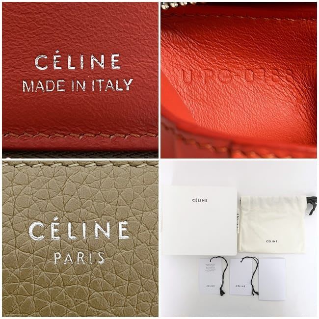 Celine Bifold Wallet Medium Zip Around
