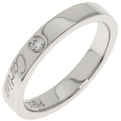 Cartier C De Cartier 1P Diamond #47 Ring Pt950 Ladies