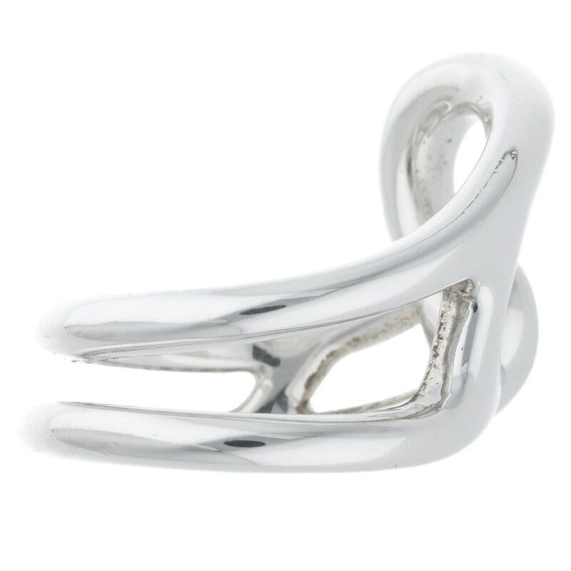 Hermes Chaine D'ancre Punk Chaine D'ancre Punk Silver Ring Men's 49 9