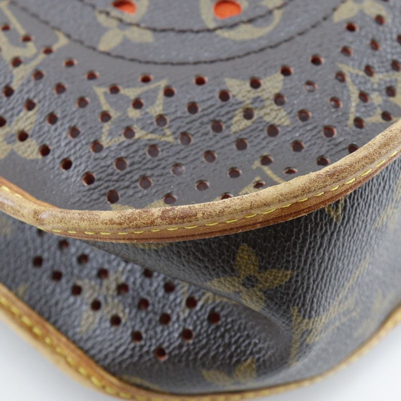 Louis Vuitton Musette M95174 X Monogram Perfo Brown/orange Th0046 Ladies