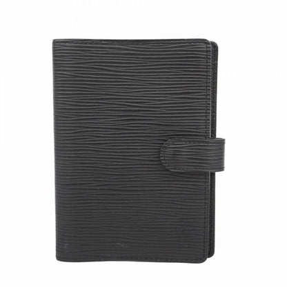 Louis Vuitton Notebook Cabas - Epi Agenda PM R20052 Noir Black Men Women Unisex