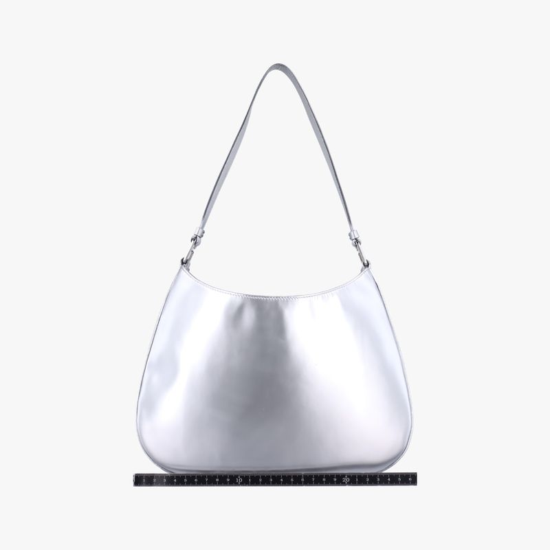 Pradacles O Silver Brushed Leather 7/4