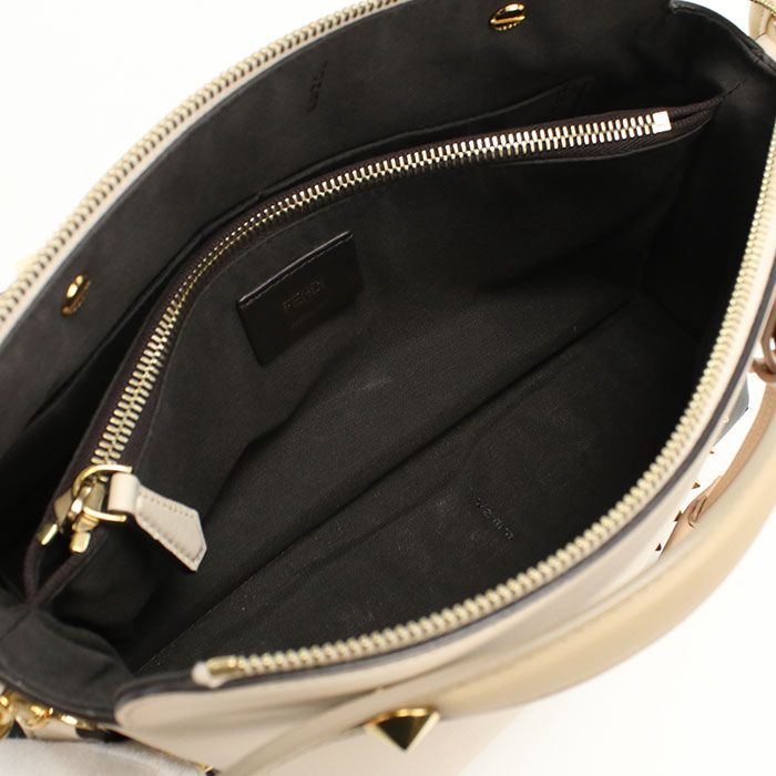 Fendi By The Way Medium Bugs Monster Eye 8bl124 A1FV Handbag Calf Womens