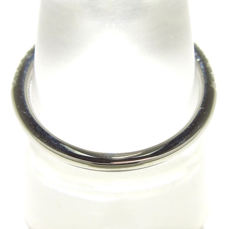 Tiffany & Co Ring Fleur De Lis Half Eternity Pt950 X Diamonds