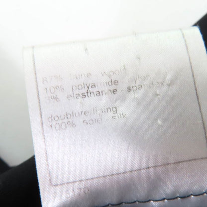 CHANEL Vintage 07P P31042v20717 Coco Mark Button Jacket With 4 Pockets Black