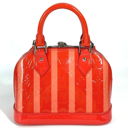 Louis Vuitton Handbag Alma BB M90968 Monogram Vernis Poppy Petal Pink