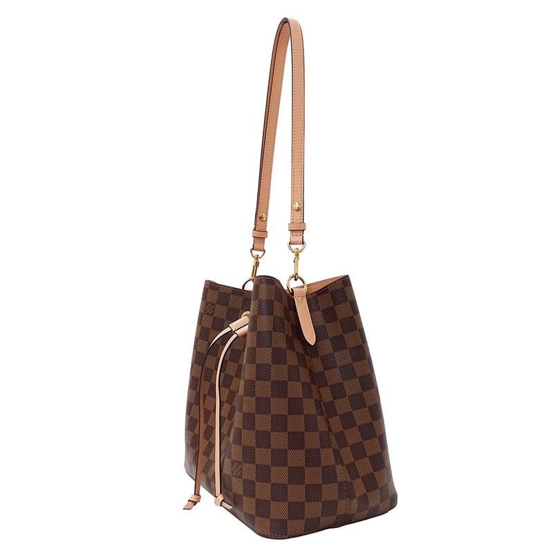 Louis Vuitton Bag Women's Brand Shoulder Bag Damier Canvas Neonoe Venus Brown