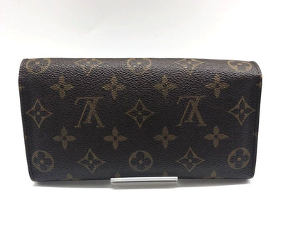 Louis Vuitton M61725 Porte Monet Cles Di Long Wallet Preowned 005888