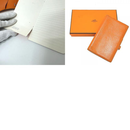 Hermes Notebook Cover Genda Vision Chevre Coromandel Orange