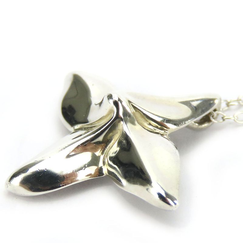 Tiffany & Co Necklace Poinsettia 925 Silver Approx 3.5 G Silver Accessories For