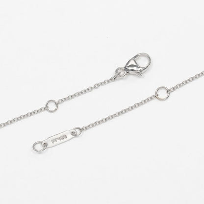Tiffany & Co Jazz Drop Pt950platinum X 6P Diamon Ladies 4.7g Necklace