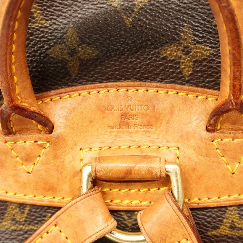Louis Vuitton Backpack Daypack Monogram Mini Montsouris M51137 Brown Women's