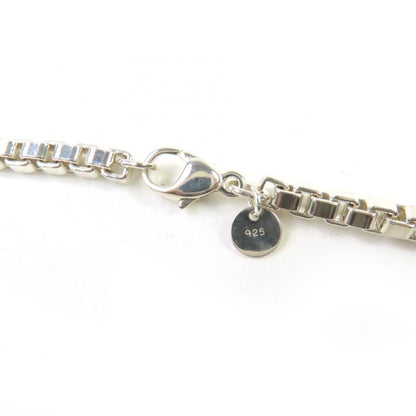 Tiffany & Co Venetian Necklace 925 Silver With Box And Storage Bag