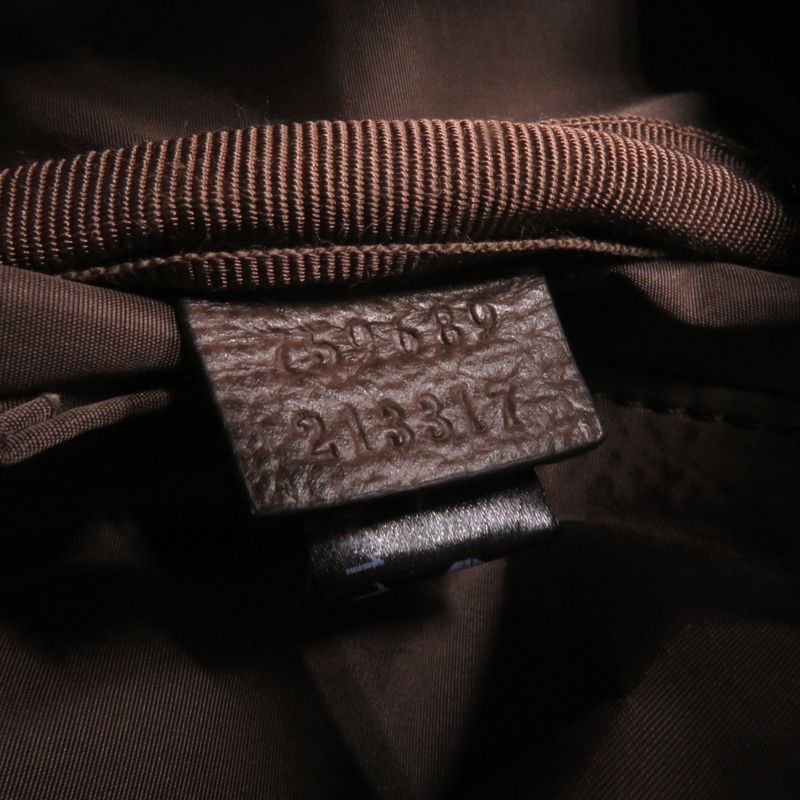 Gucci 759689 Cosmetic Case With Web Stripe GG Supreme Cosmetic Pouch/beauty