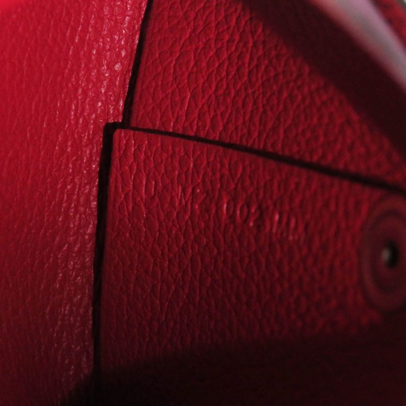 Hermes Bastia Verso Bastia Verso Cassis Rouge Garance Silver Hardware Evercolor