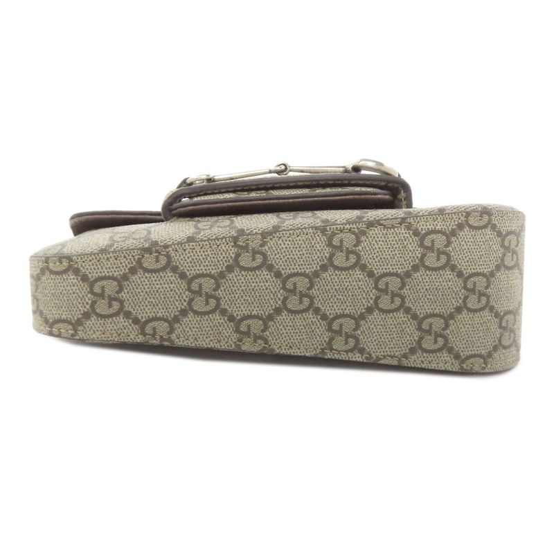 Gucci 774209 Horsebit 2WAY Handbag PVC Ladies