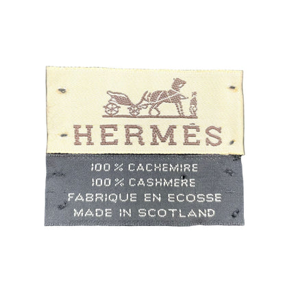 Hermes Cashmere Black Scarf — view 2