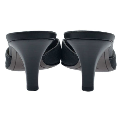 Louis Vuitton Monogram Canvas Square Toe Heeled Sandals