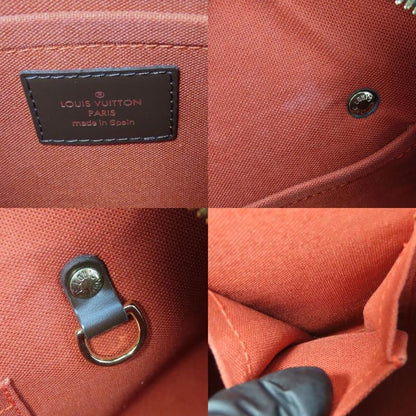 Louis Vuitton Handbag Rivera MM N41434 Damier Ebène Brown Gold Hardware Handbag