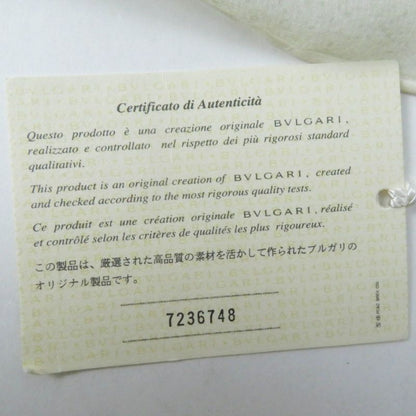 bvlgari 100% Silk Scarf Light Beige Brown Red Women