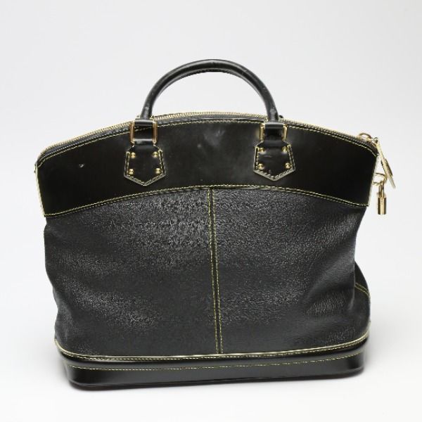 Louis Vuitton M91888 Suhari Lock It PM Handbag Louis Vuitton Noir Black