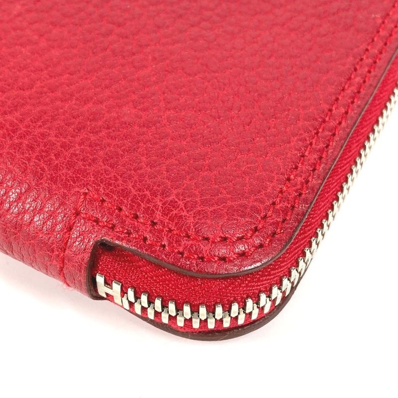 Hermes Shoulder Bag Silky Pop Leather Red