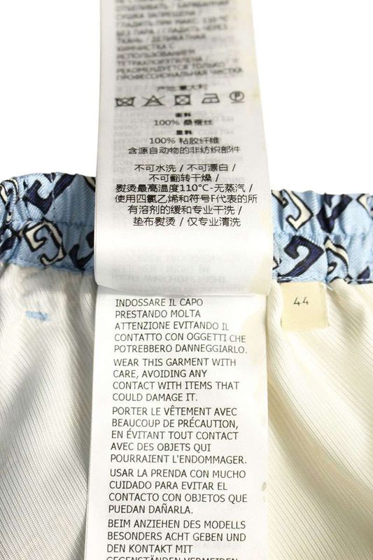 Gucci 672698 Zamzy Logo Allover Half Pants Men's 44