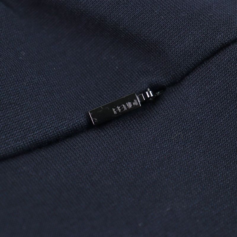 Fendi 2021 Fb0599 Track Pants With Logo Sideline Back Pockets Dark Navy 48 Made